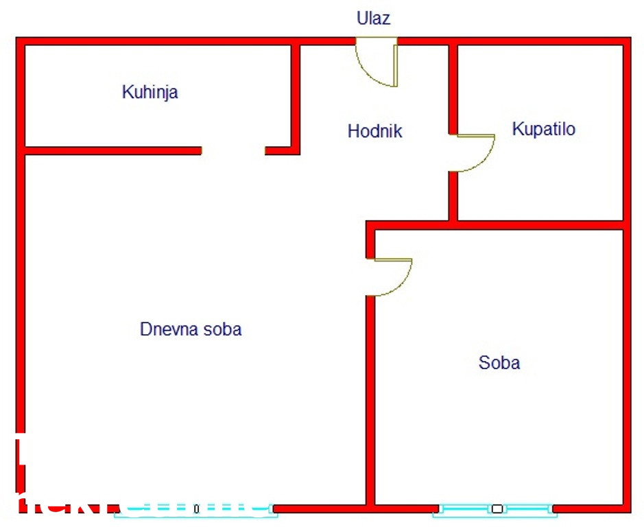 Dvosoban stan na prodaju, Subotički Bulevar, Novi Sad, 38m², 150.100 €