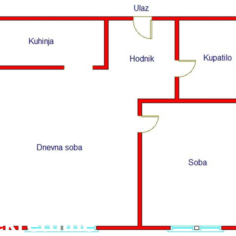 Dvosoban stan na prodaju, Subotički Bulevar, Novi Sad, 38m², 150.100 €