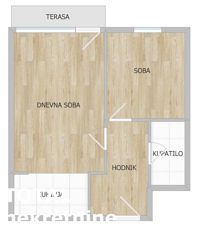 Jednoiposoban stan na prodaju, Bulevar Patrijarha Pavla, Novi Sad, 36m², 129.000 €