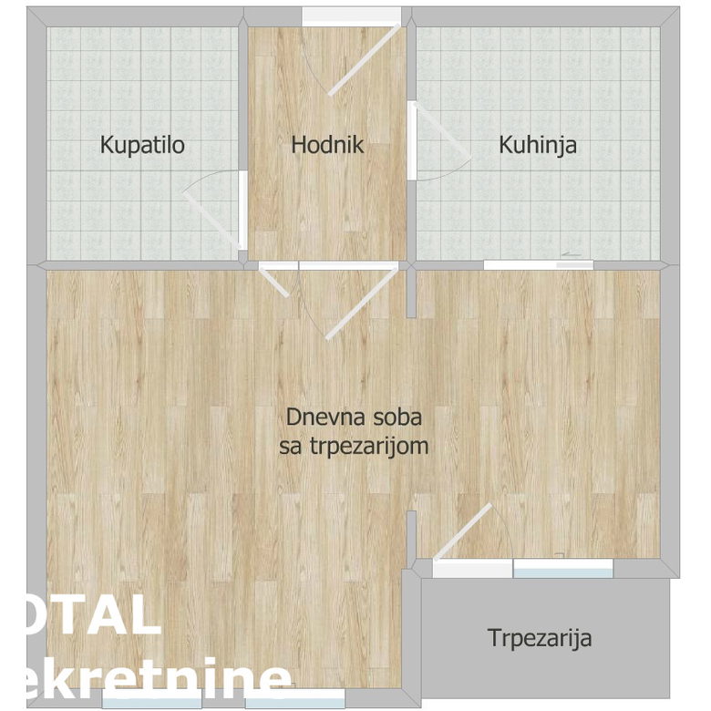 Jednoiposoban stan na prodaju, Centar, Novi Sad, 37m², 110.000 €
