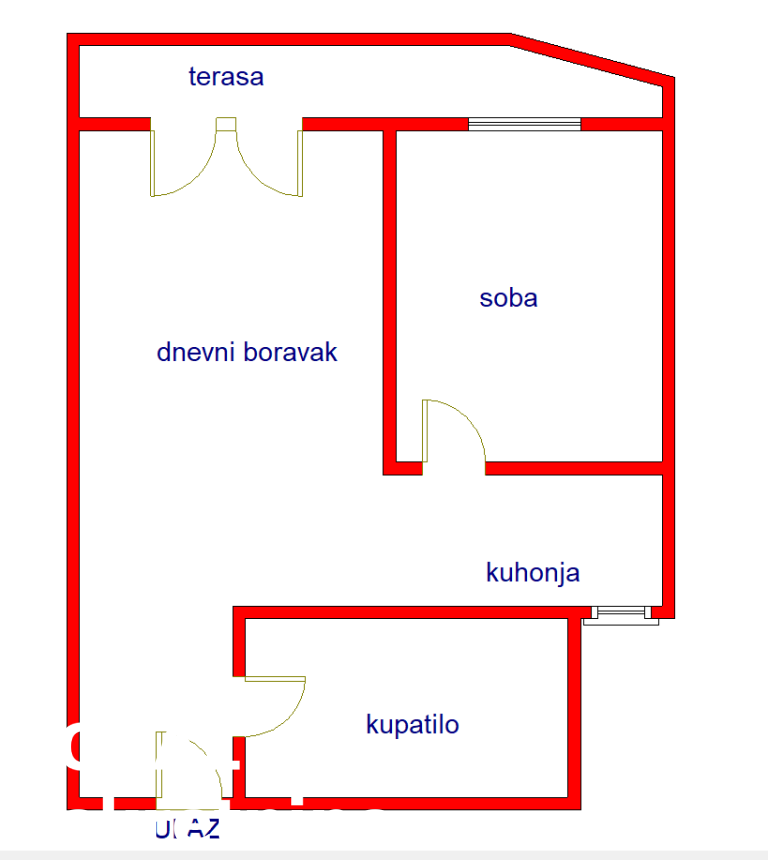 Jednoiposoban stan na prodaju, Grbavica, Novi Sad, 29m², 105.000 €