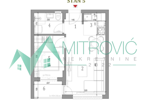 Stan Prodaja Novi Sad  35 m2