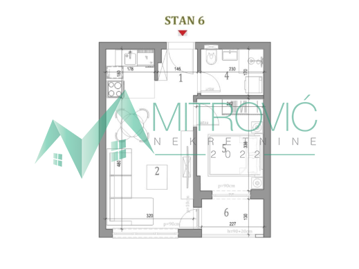 Stan Prodaja Novi Sad  35 m2