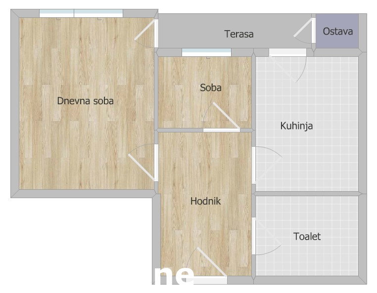 stanovi-1-5-re-nova-detelinara-1102645-dlmg4 Jednoiposoban stan na prodaju, Nova Detelinara, Novi Sad, 45m², 145.000 €