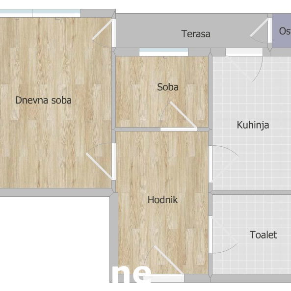 Jednoiposoban stan na prodaju, Nova Detelinara, Novi Sad, 45m², 145.000 €