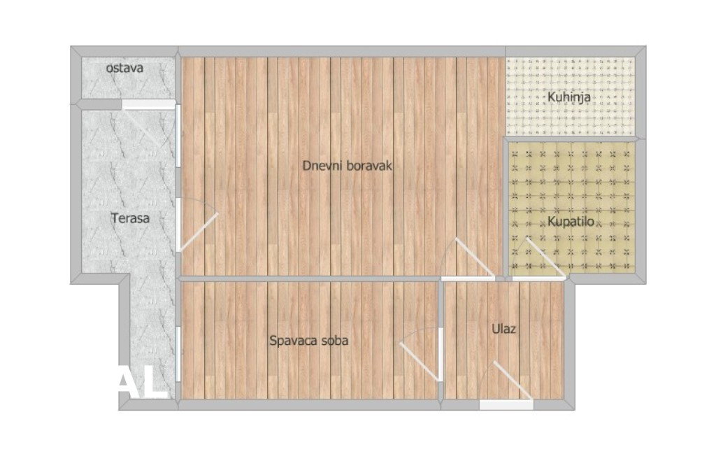 Jednoiposoban stan na prodaju, Bulevar Evrope, Novi Sad, 37m², 120.000 €