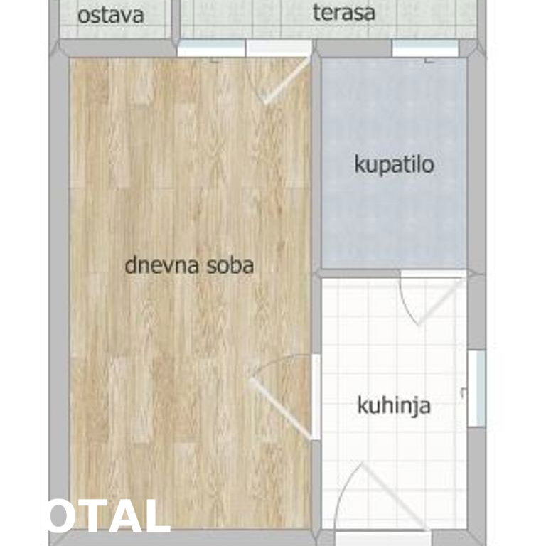 Stan Prodaja Novi Sad  22 m2