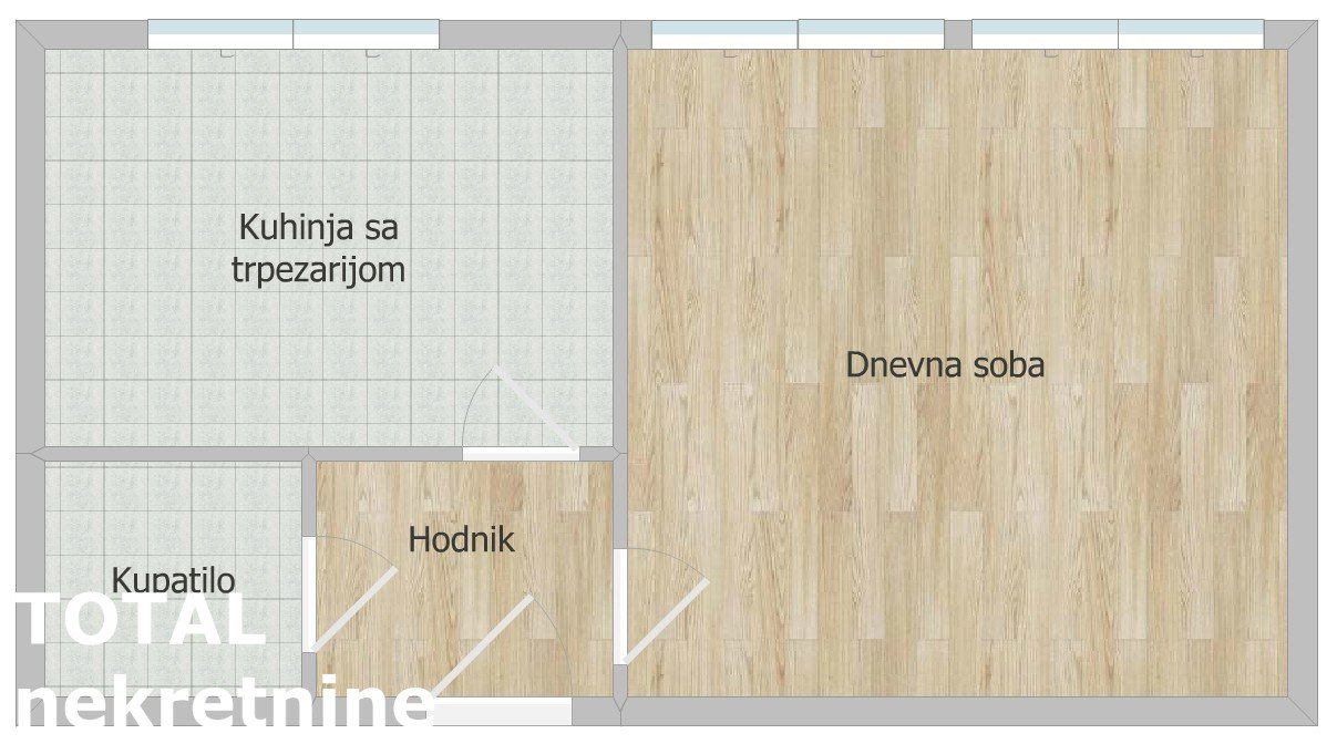 Jednosoban stan na prodaju, Bulevar, Novi Sad, 31m², 108.000 €