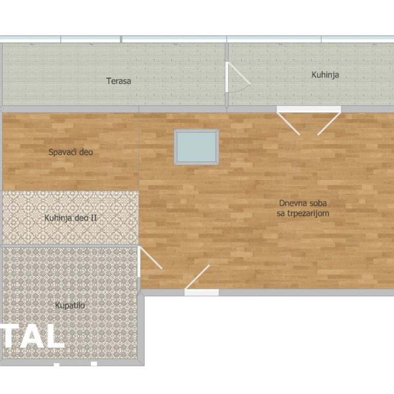 Jednosoban stan na prodaju, Centar, Novi Sad, 29m², 82.000 €