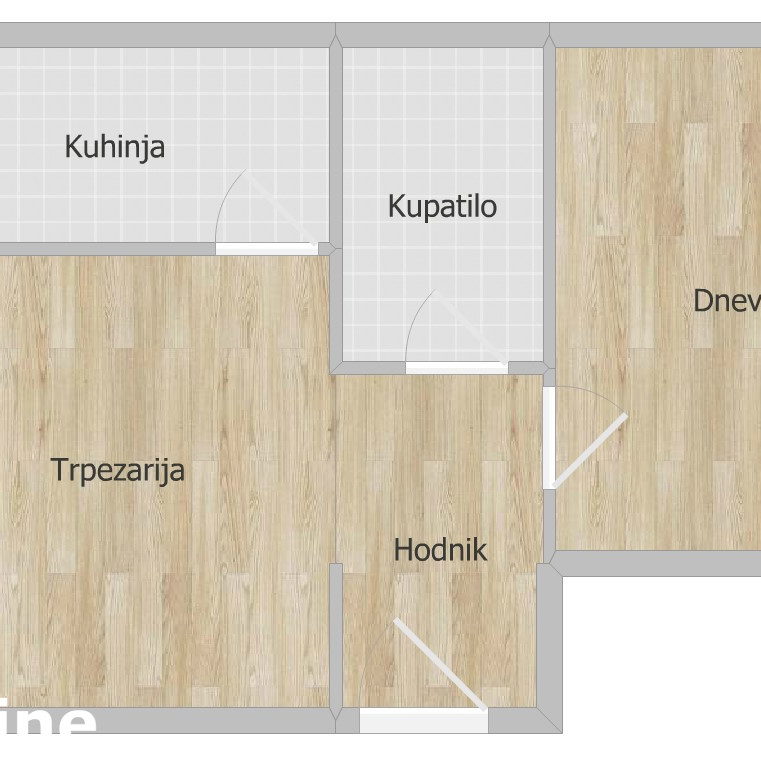 Jednosoban stan na prodaju, Šarengrad, Novi Sad, 46m², 115.000 €