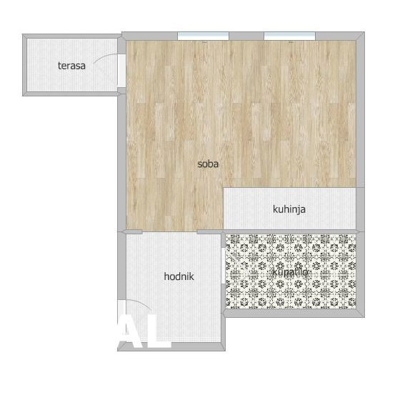 Jednosoban stan na prodaju, Grbavica, Novi Sad, 31m², 103.000 €