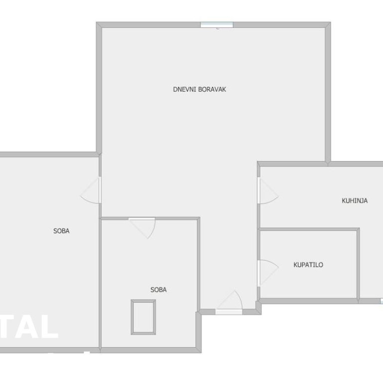 Stan Prodaja Novi Sad  60 m2