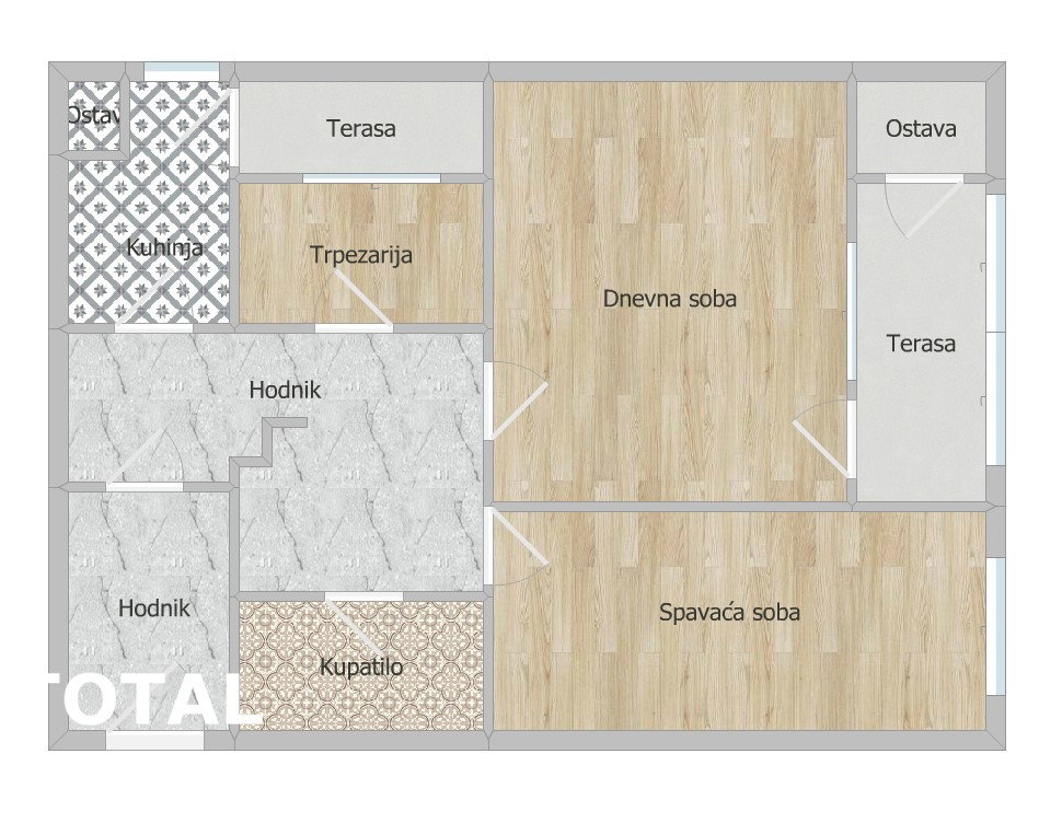 Dvosoban stan na prodaju, Liman 4, Novi Sad, 58m², 174.000 €