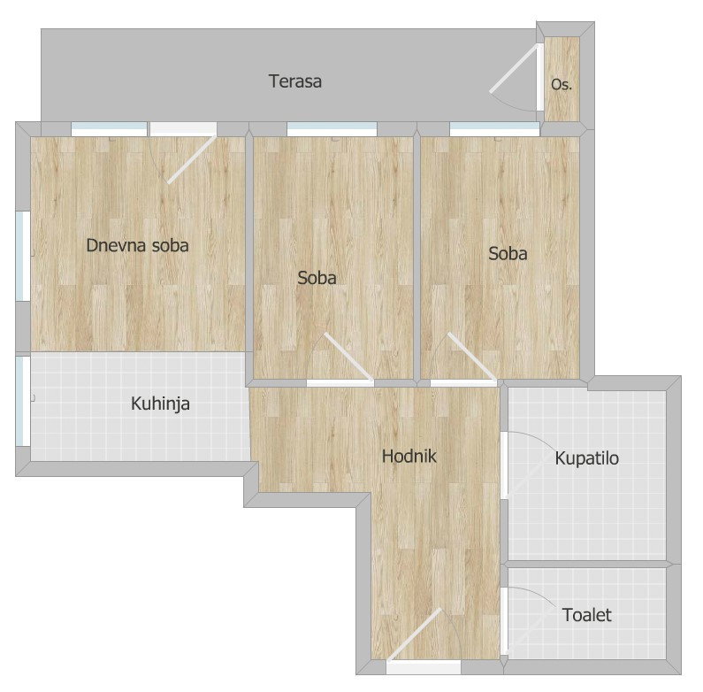stanovi-2-5-re-telep-1103049-lbrhz Dvoiposoban stan na prodaju, Telep, Novi Sad, 64m², 182.400 €