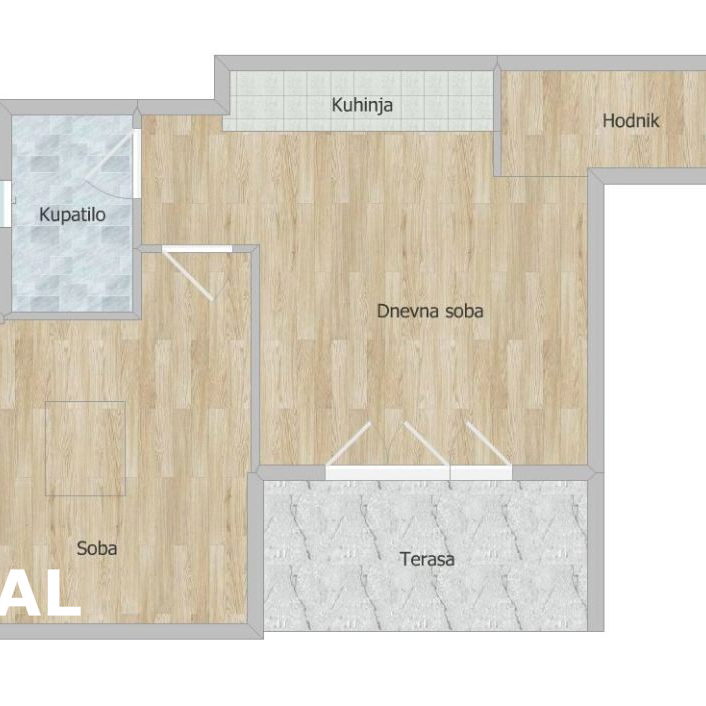 Stan Prodaja Novi Sad  48 m2