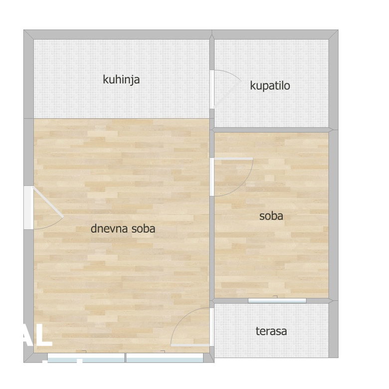 Stan Prodaja Novi Sad  38 m2