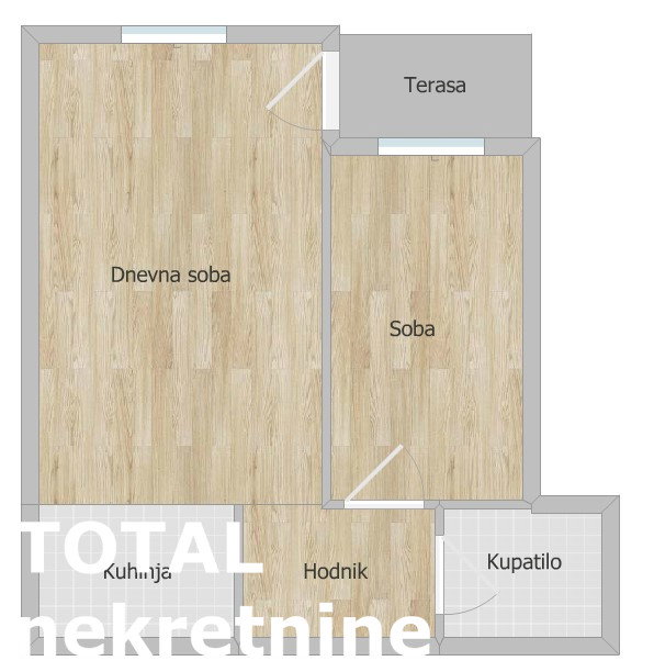 Stan Prodaja Novi Sad  44 m2