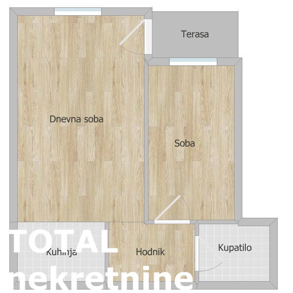 Stan Prodaja Novi Sad  44 m2