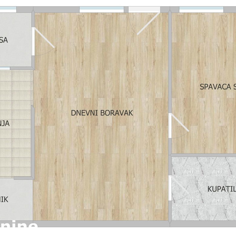 Dvosoban stan na prodaju, Cara Dušana, Novi Sad, 64m², 182.400 €