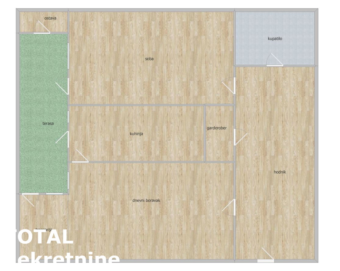 Stan Prodaja Novi Sad  64 m2