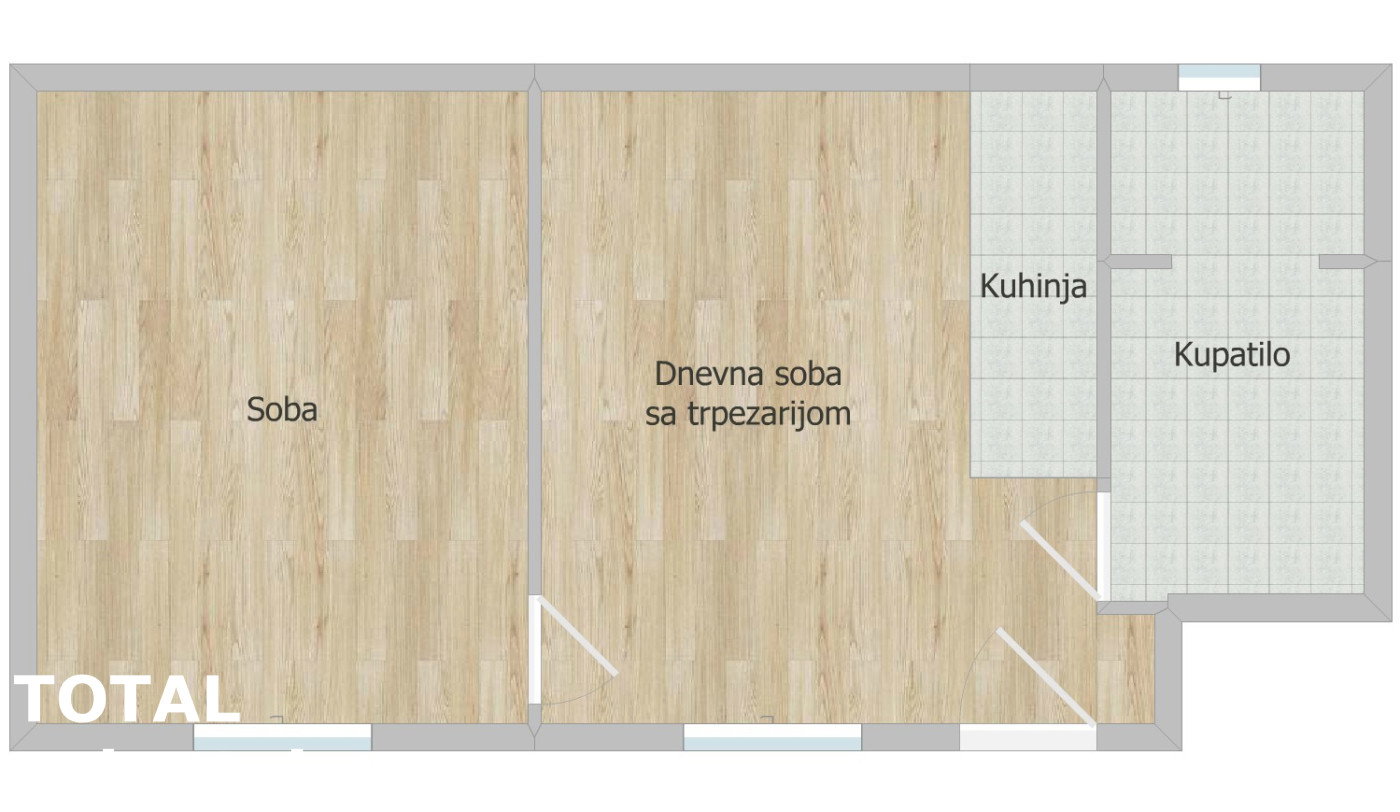 stanovi-2-re-centar-1102822-ka0bm Dvosoban stan na prodaju, Centar, Novi Sad, 44m², 150.000 €