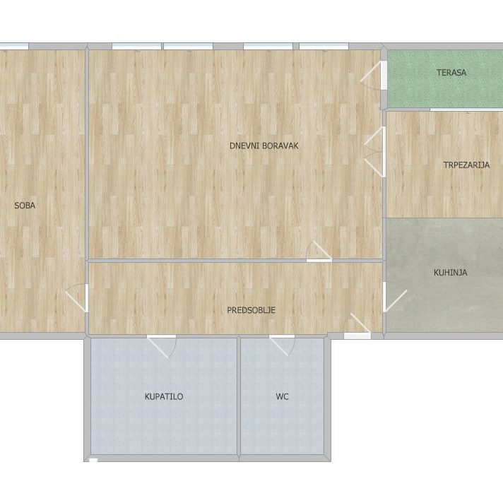 Dvosoban stan na prodaju, Liman 3, Novi Sad, 52m², 3. sprat, 165.000 €