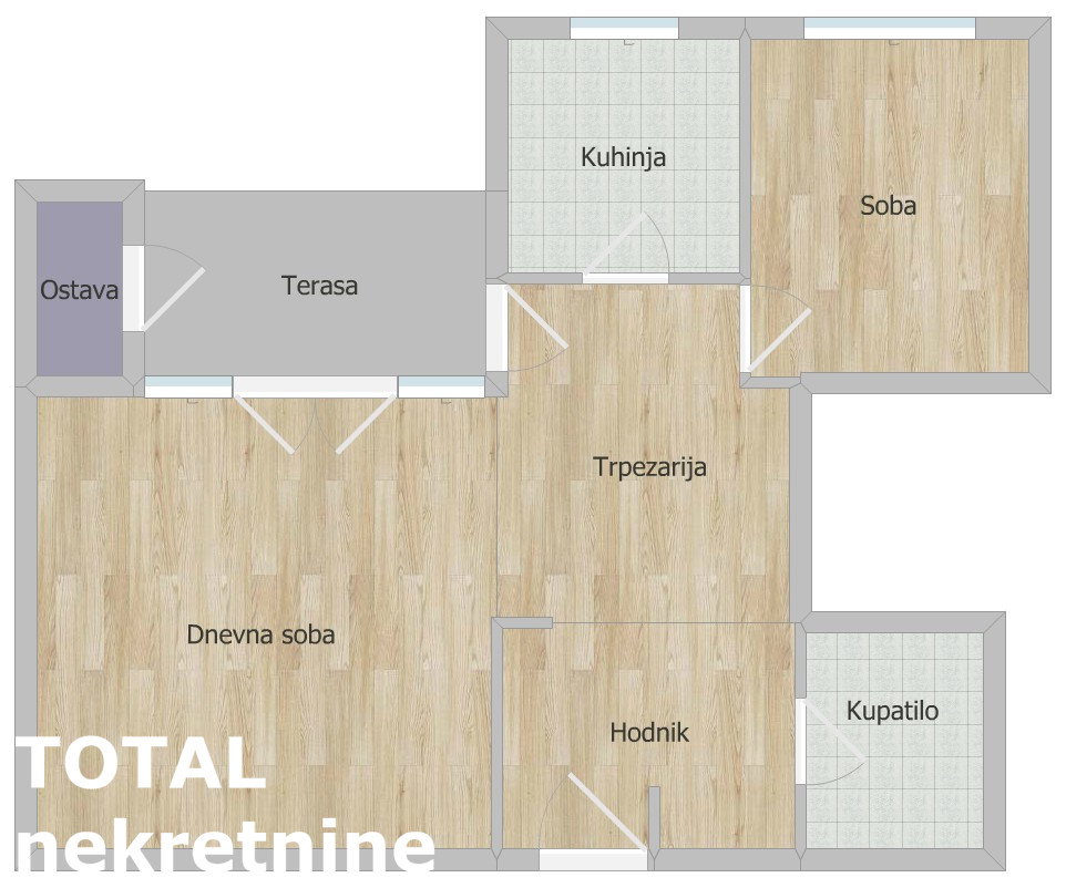 Dvosoban stan na prodaju, Liman 4, Novi Sad, 52m², 175.000 €