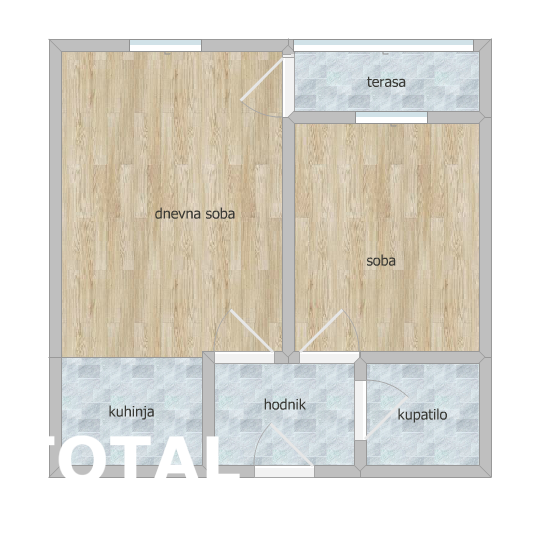 Stan Prodaja Novi Sad Nova Detelinara 41 m2