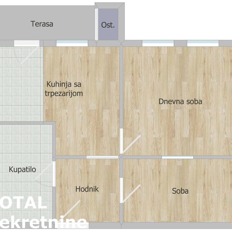 Dvosoban stan na prodaju, Savina, Novi Sad, 41m², 140.000 €
