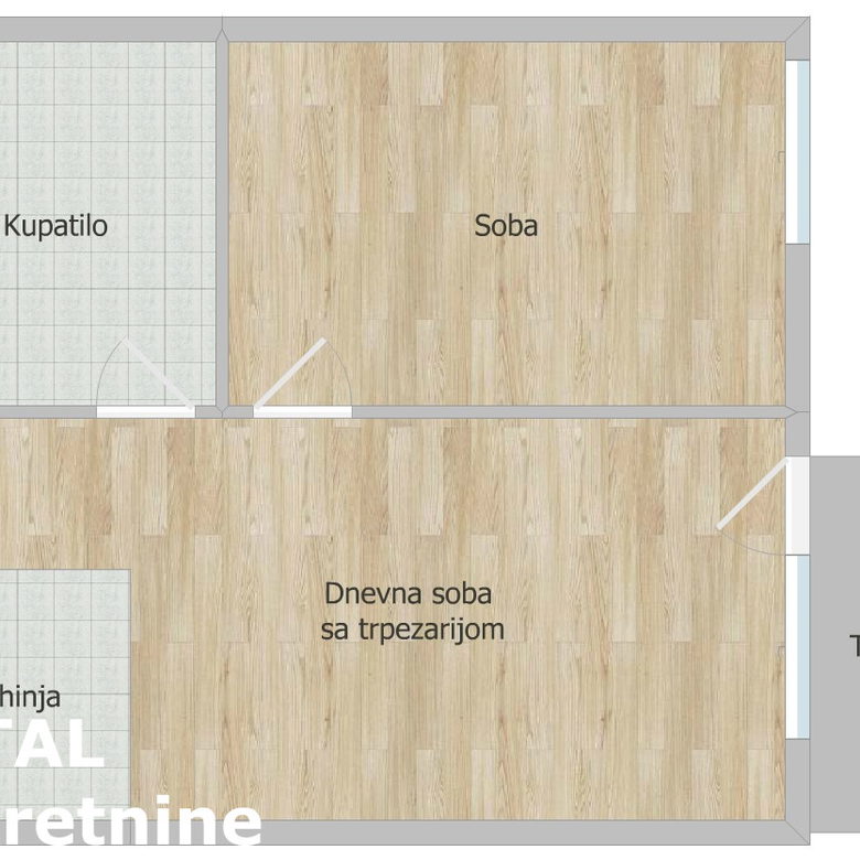 Stan Prodaja Novi Sad  45 m2
