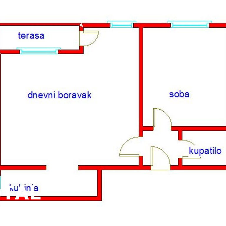 Stan Prodaja Novi Sad  44 m2
