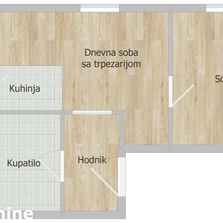 Stan Prodaja Novi Sad  40 m2