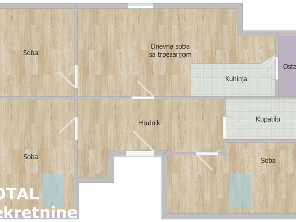 Stan Prodaja Novi Sad  81 m2