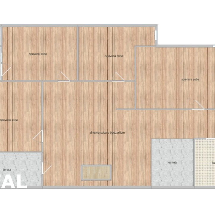 Stan Prodaja Novi Sad  80 m2