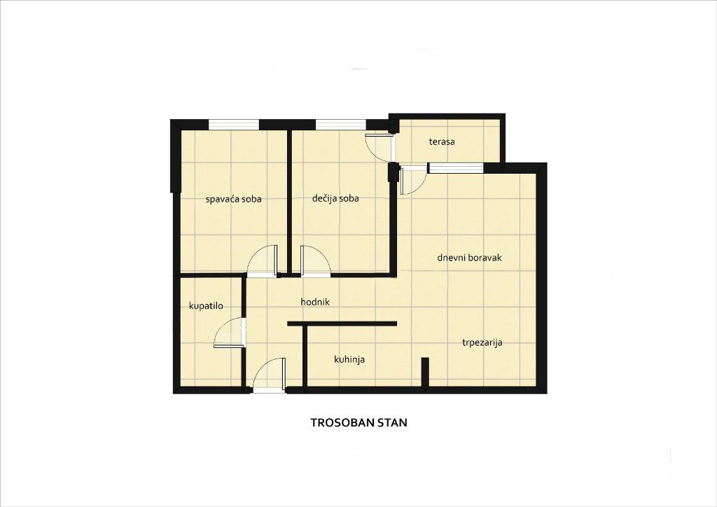 stanovi-3-5-re-nova-detelinara-1100689-gisuf Trosoban stan na prodaju, Nova Detelinara, Novi Sad, 63m², 1. sprat, 249.000 €