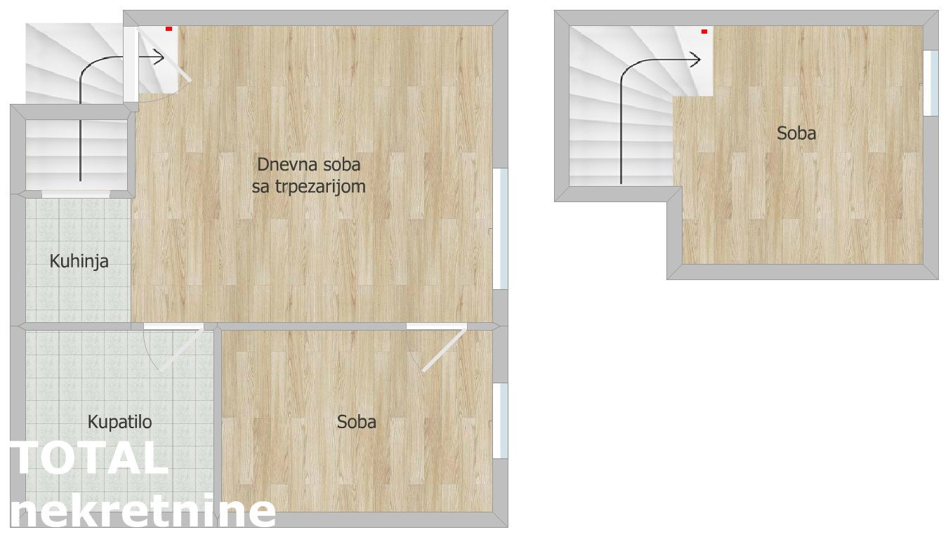 Trosoban stan na prodaju, Centar, Novi Sad, 50m², 122.000 €