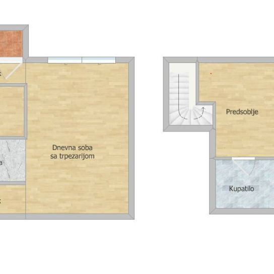 Trosoban stan na prodaju, Nova Detelinara, Novi Sad, 67m², 147.400 €