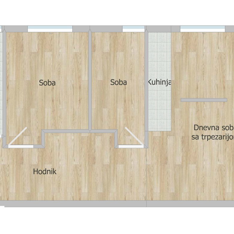 Stan Prodaja Novi Sad  51 m2