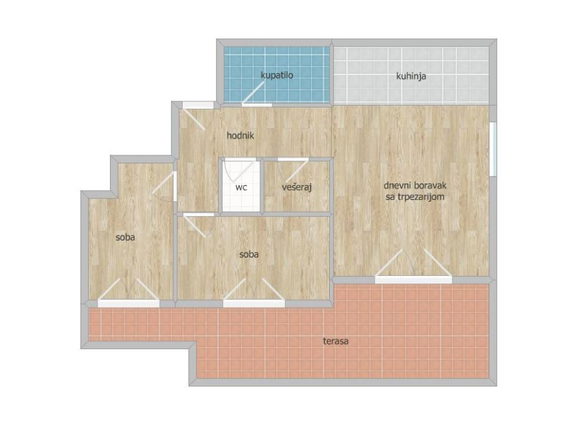 Stan Prodaja Novi Sad  111 m2