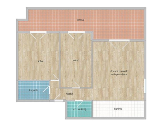 Stan Prodaja Novi Sad  104 m2