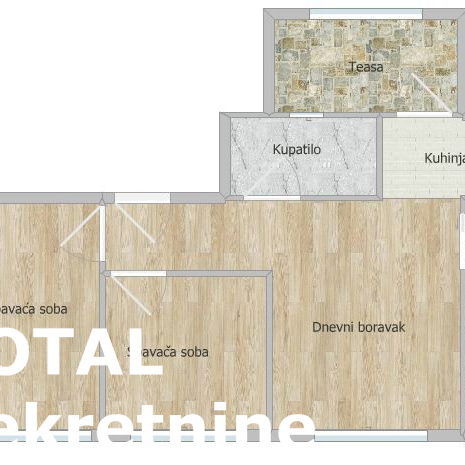 Trosoban stan na prodaju, Centar, Novi Sad, 95m², 260.000 €