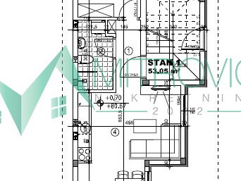 Stan Prodaja Novi Sad  55 m2