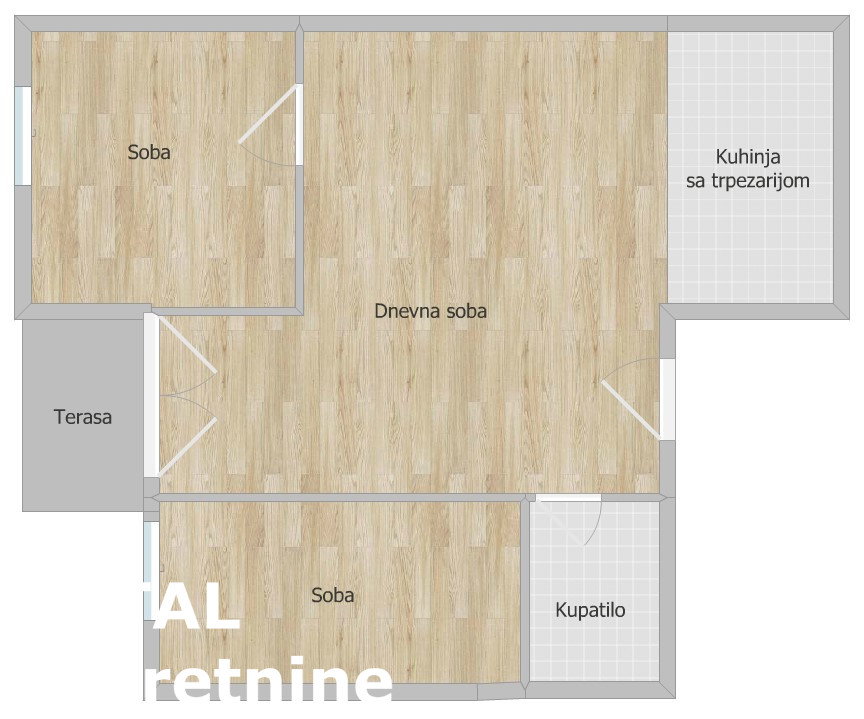 Stan Prodaja Novi Sad  50 m2