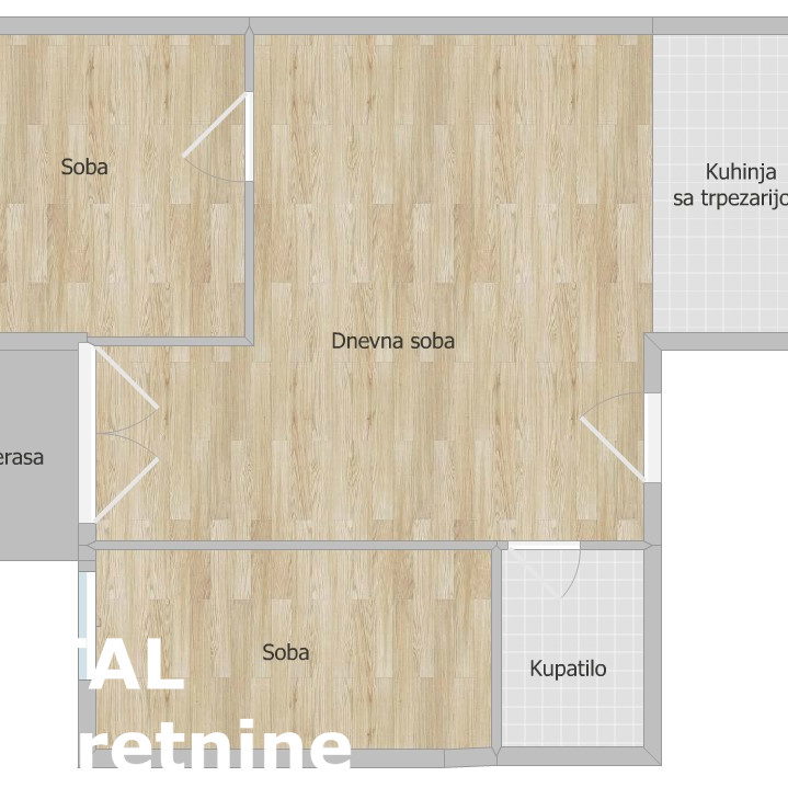Stan Prodaja Novi Sad  50 m2
