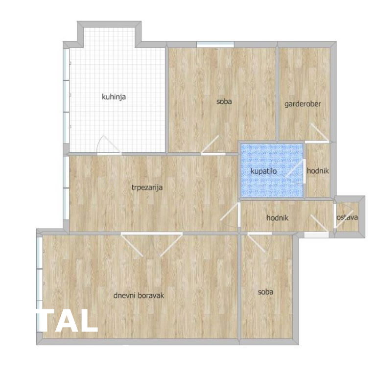 Stan Prodaja Novi Sad  56 m2