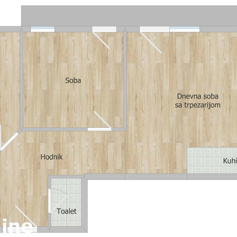 Trosoban stan na prodaju, Bulevar Patrijarha Pavla, Novi Sad, 63m², 162.000 €