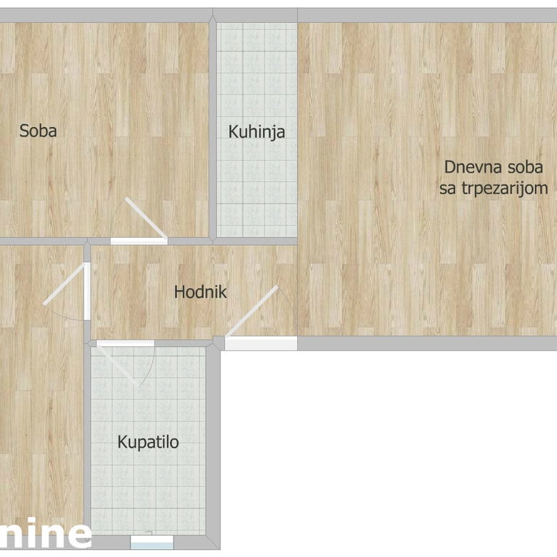 Trosoban stan na prodaju, Klisa, Novi Sad, 62m², 154.000 €