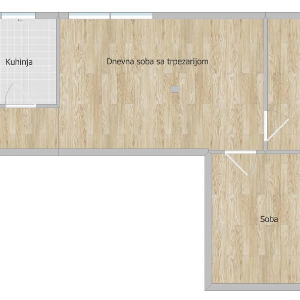 Trosoban stan na prodaju, Liman 1, Novi Sad, 68m², 205.000 €