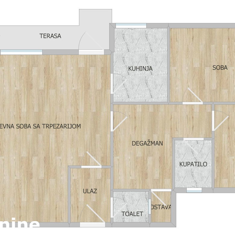 Trosoban stan na prodaju, Liman 2, Novi Sad, 70m², 245.000 €