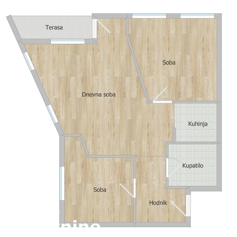 Stan Prodaja Novi Sad  57 m2